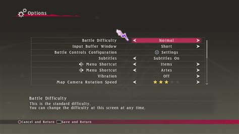 tales of berseria difficulty differences